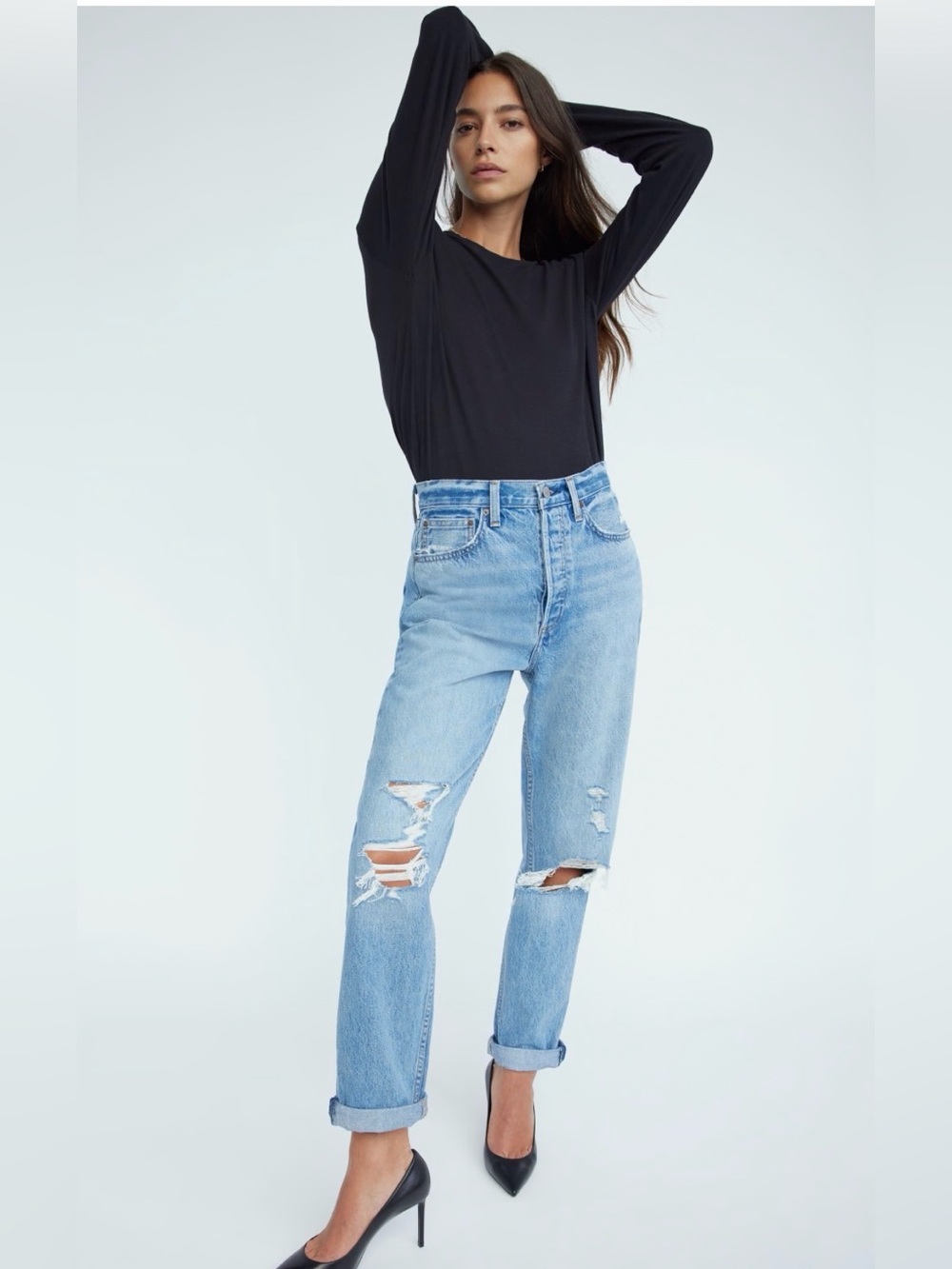 Aritzia Denim Forum
THE BOYFRIEND HIGH RISE LOOSE